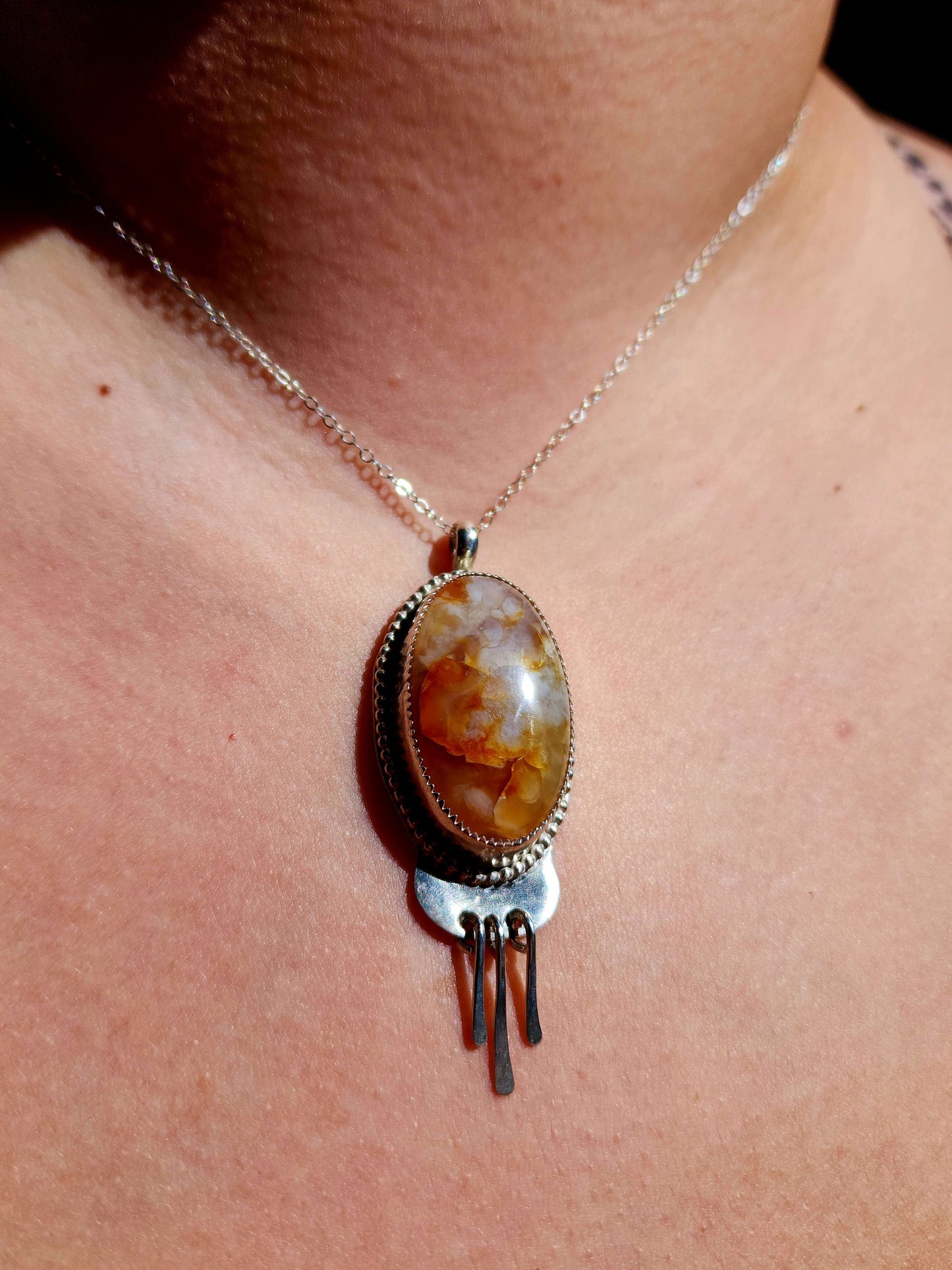 Carnelian Agate Necklace