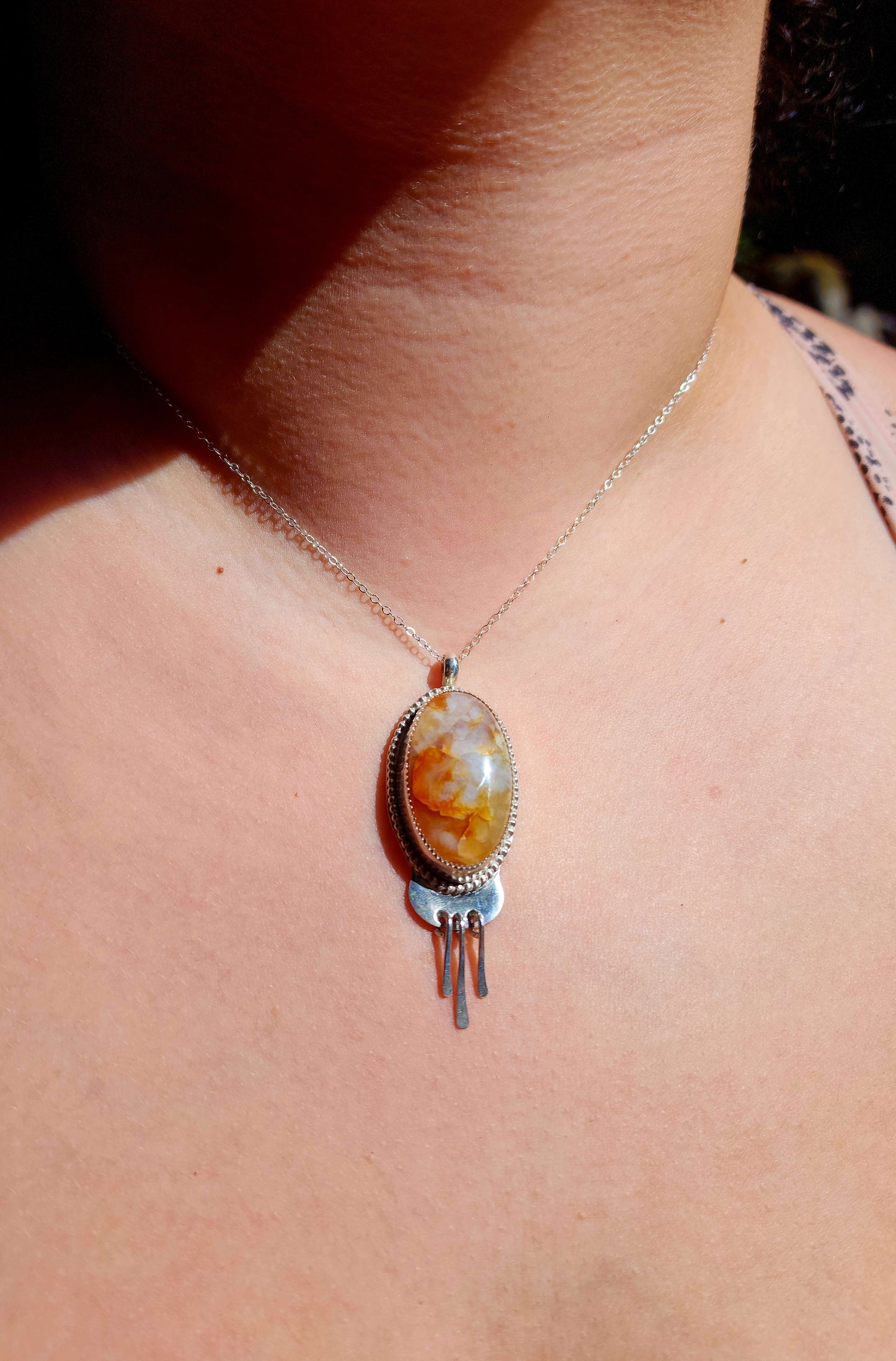 Carnelian Agate Necklace