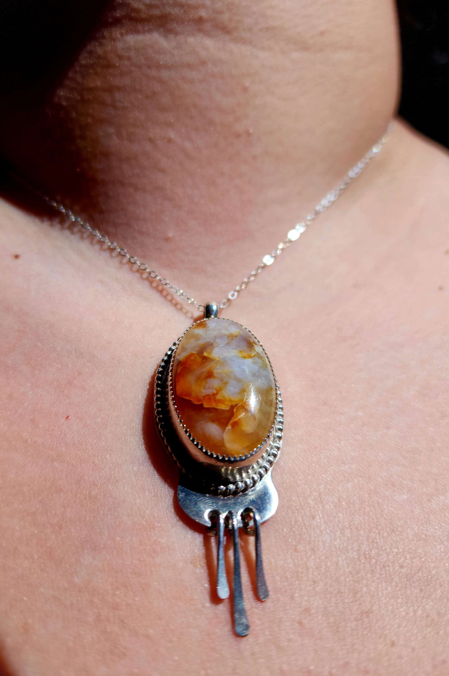 Carnelian Agate Necklace