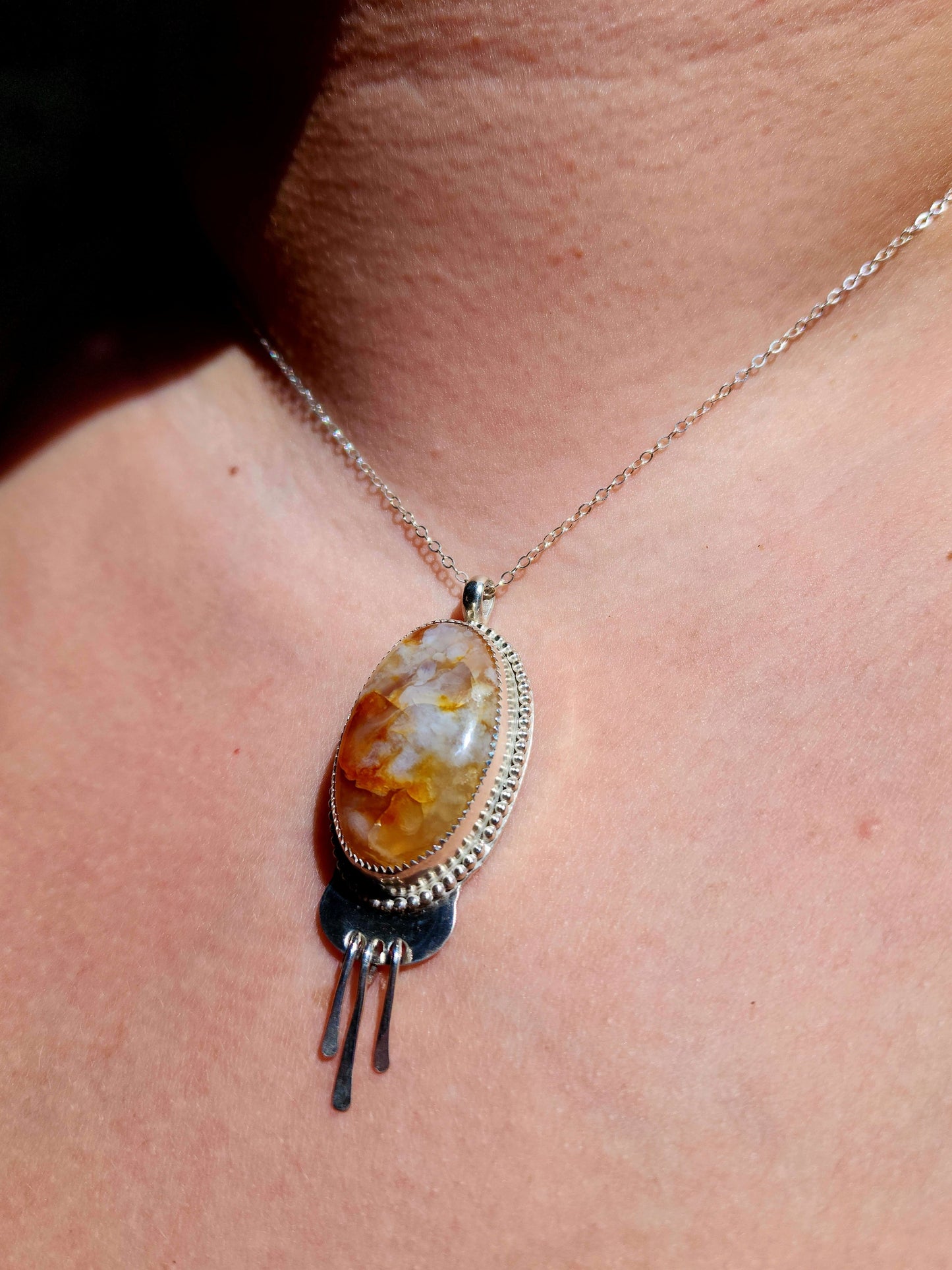 Carnelian Agate Necklace
