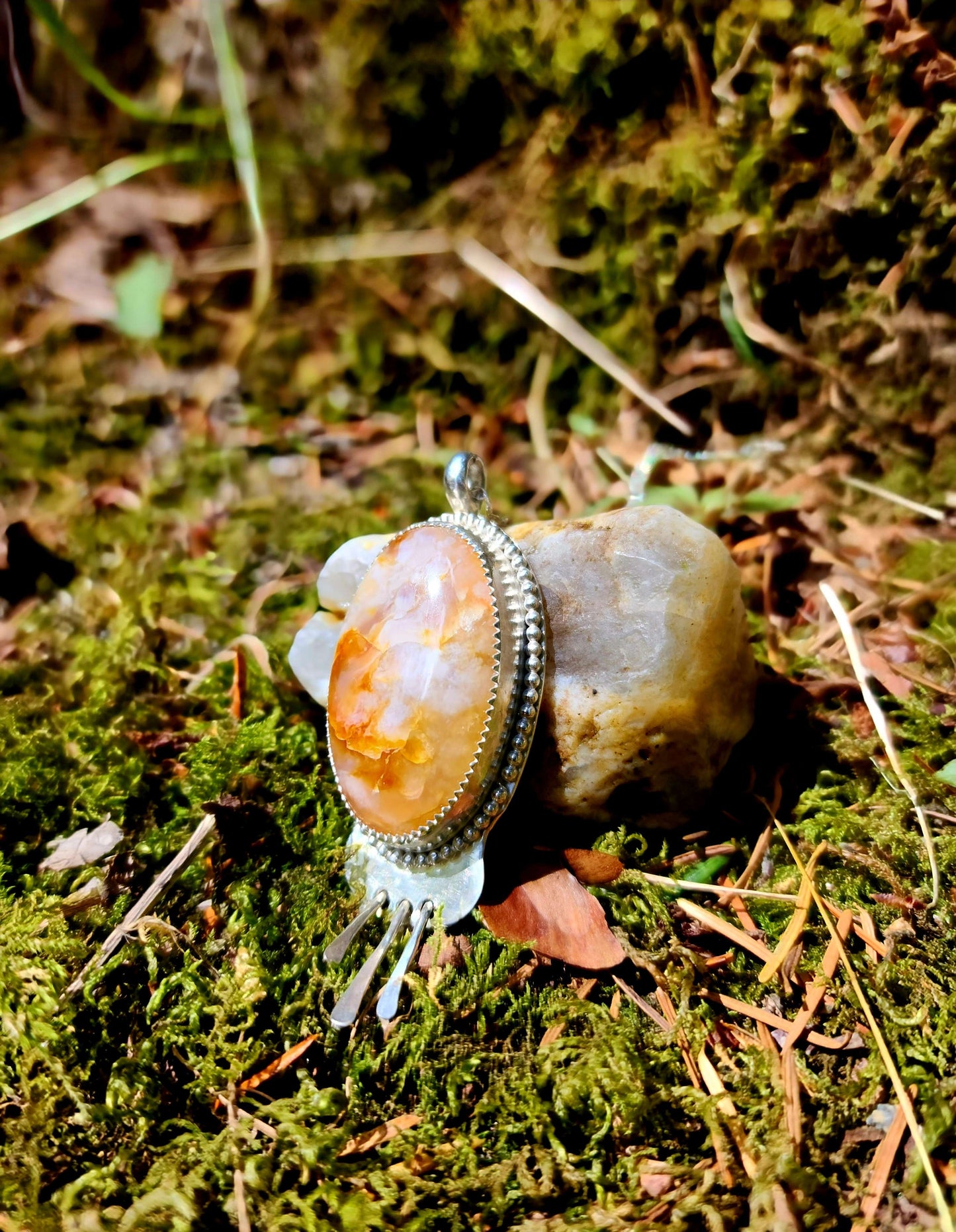 Carnelian Agate Necklace