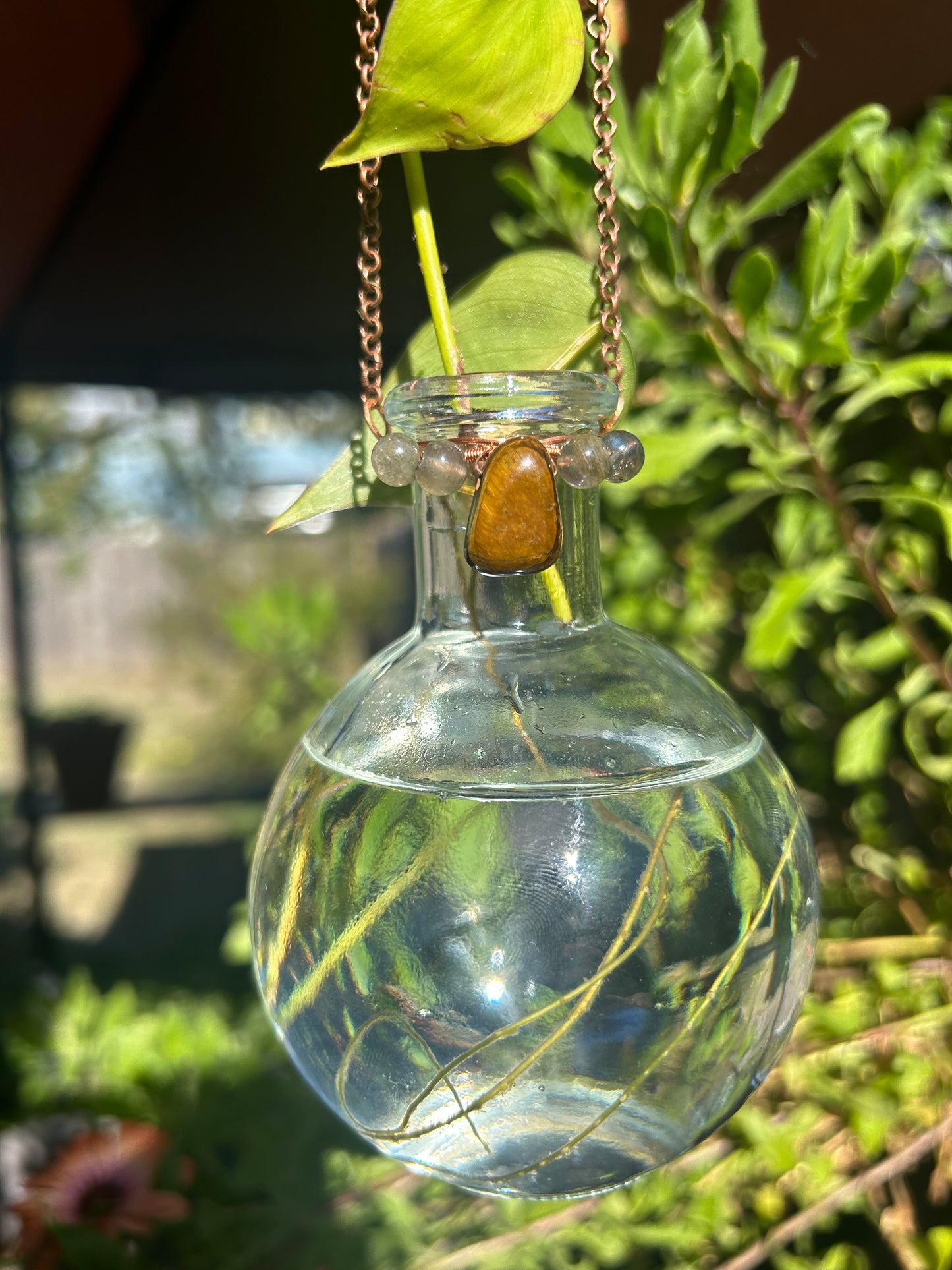 Tiger's Eye & Labradorite Propagation Bottle