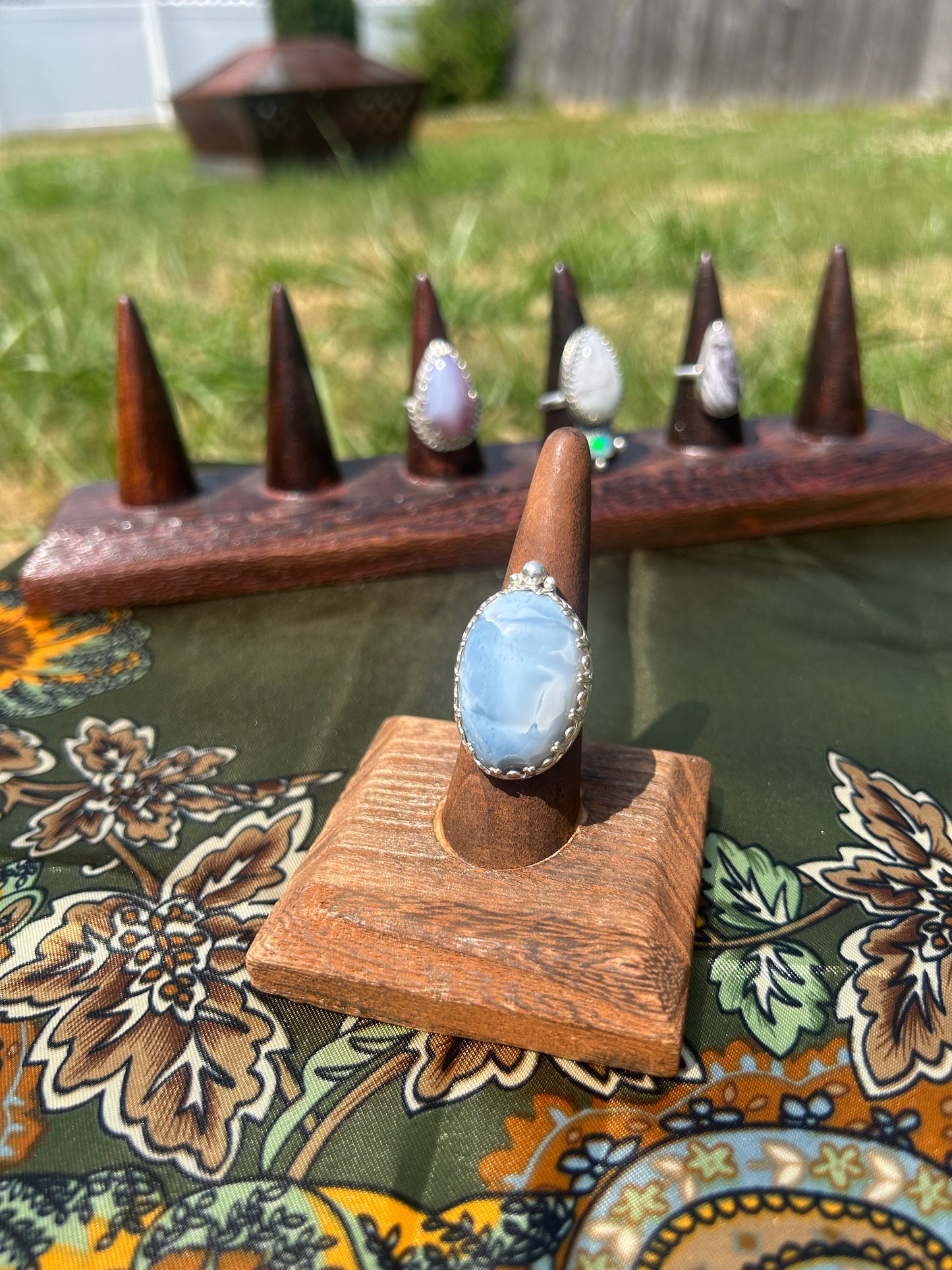Owyhee Opal Ring